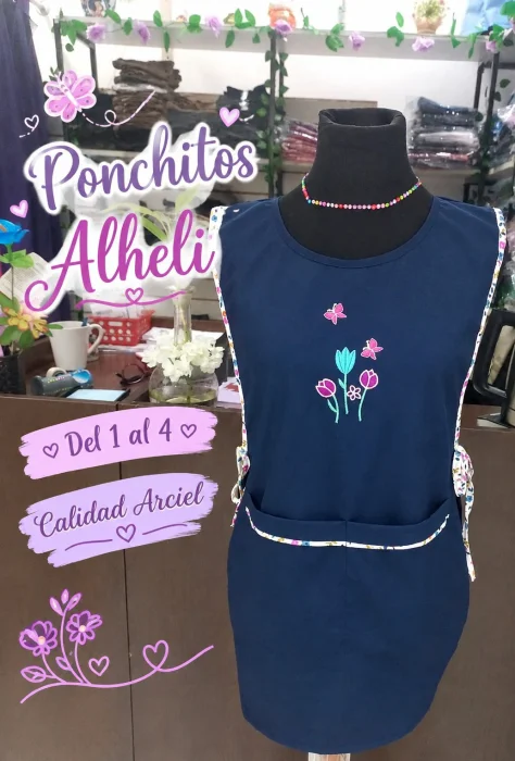 Delantal de Maestra Poncho