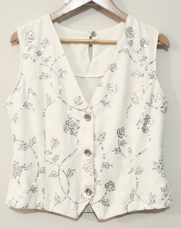 Musculosa de Lino Bordado!!! - Imagen 3