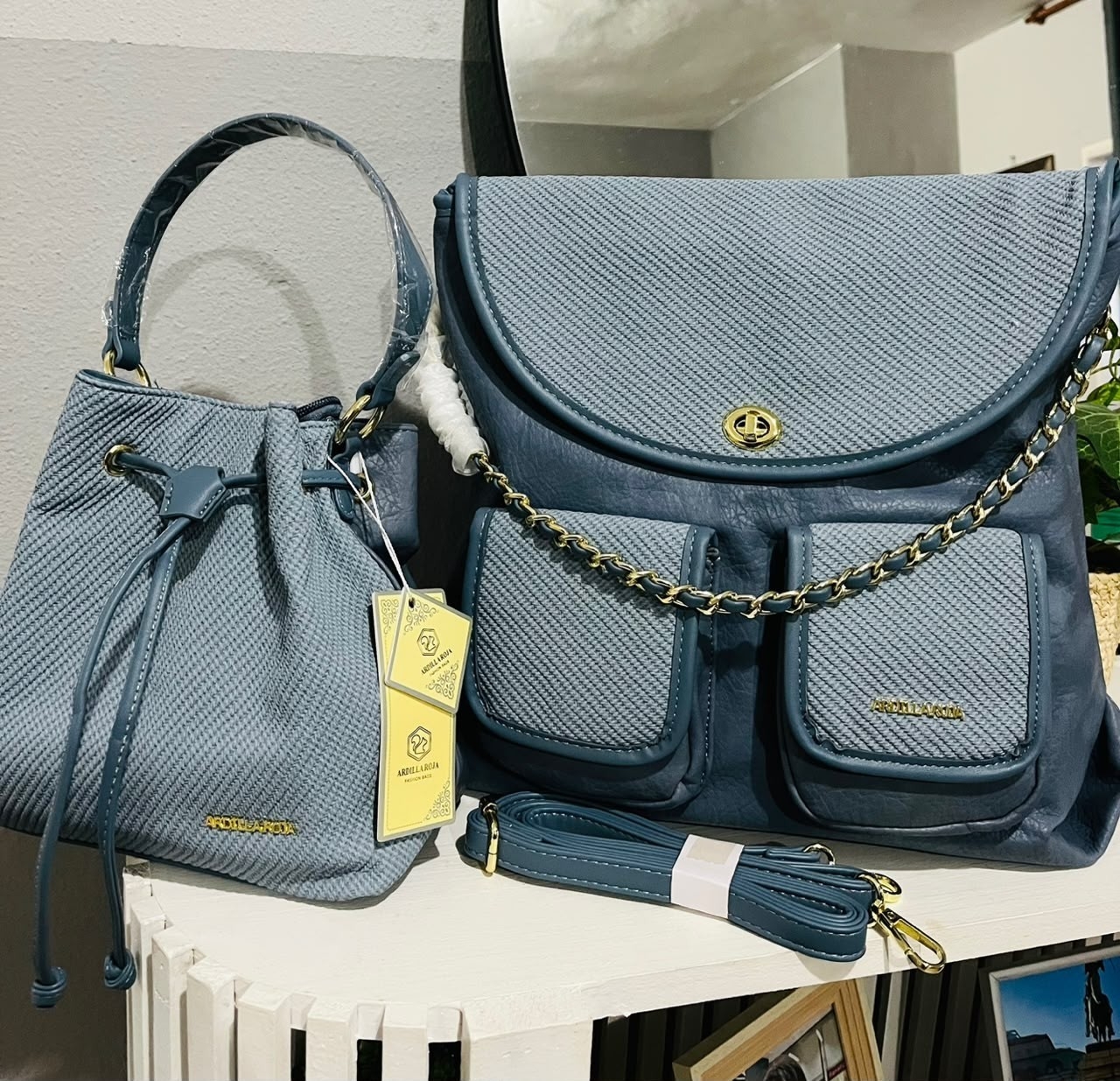 Mochila mas Cartera Marinero - Imagen 3