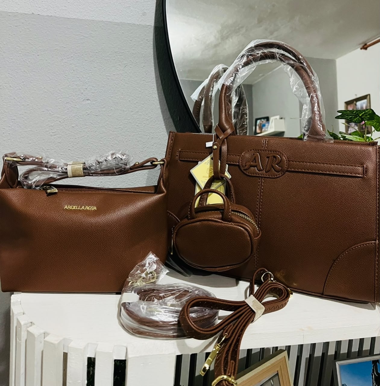 Cartera mas Bandolera y Monedero Ardilla Roja - Imagen 2
