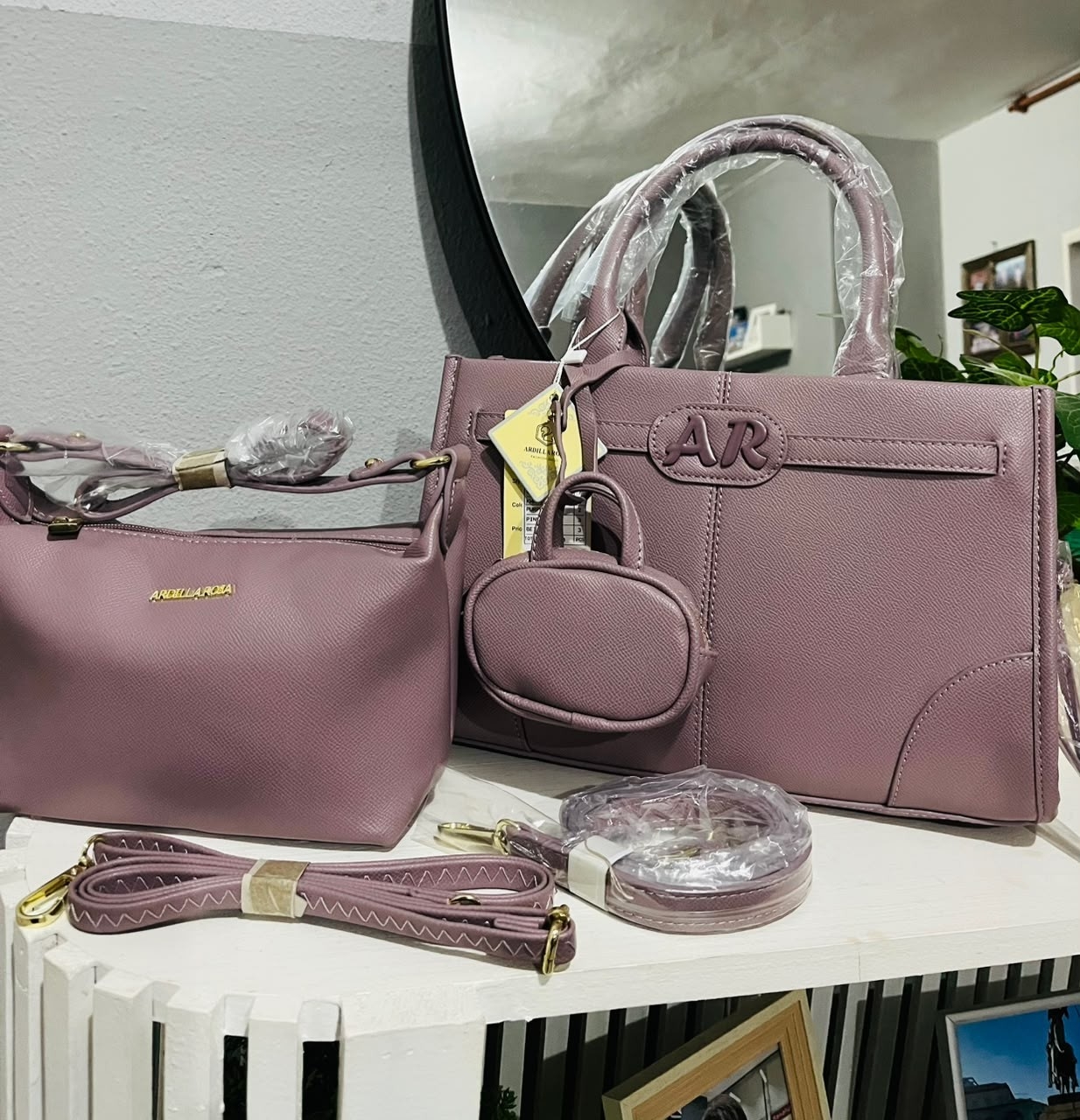 Cartera mas Bandolera y Monedero Ardilla Roja - Imagen 3