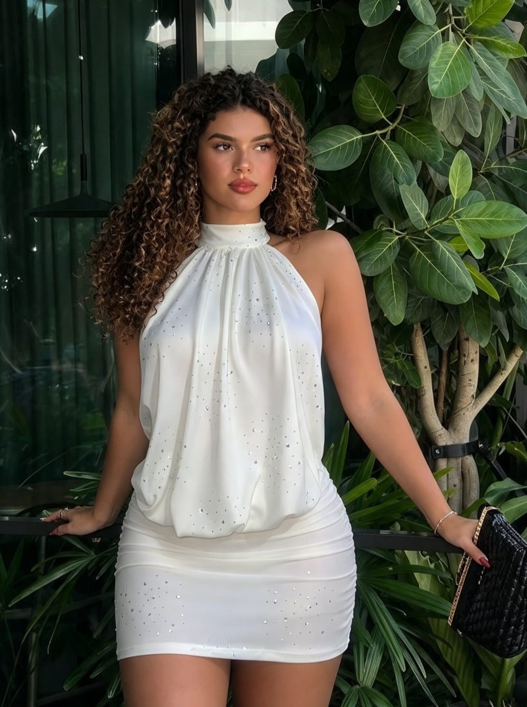 Vestido Cuello Halter - Imagen 2