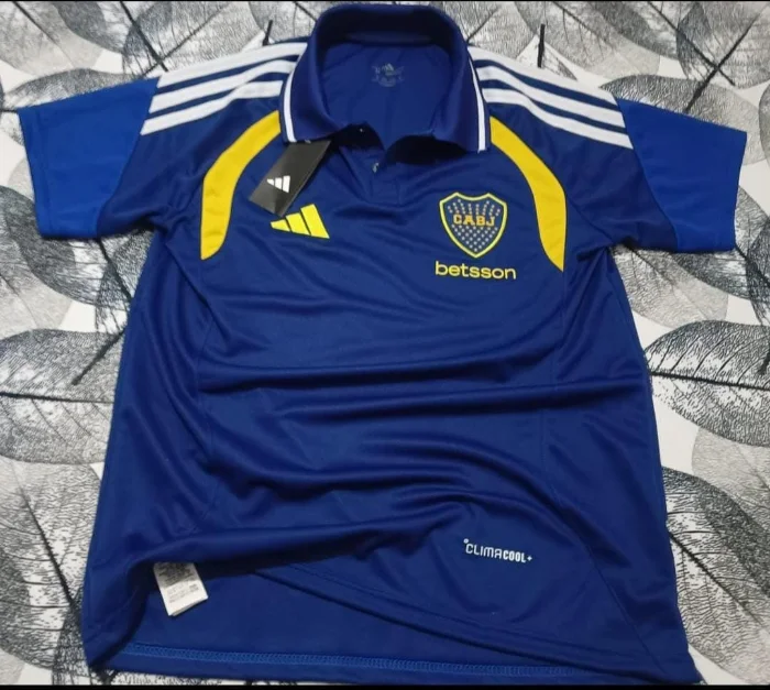 Chombas Boca W15 Logos Bordados