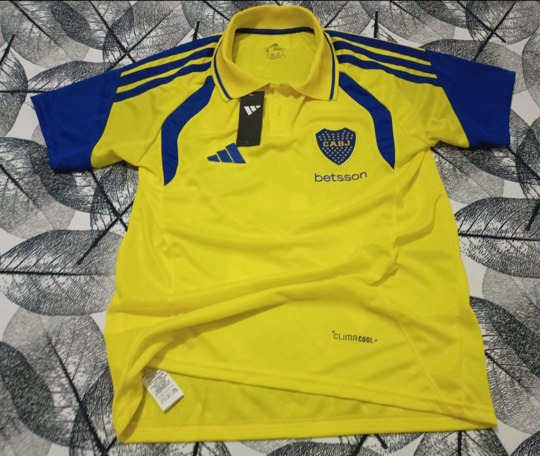 Chombas Boca W15 Logos Bordados - Imagen 2