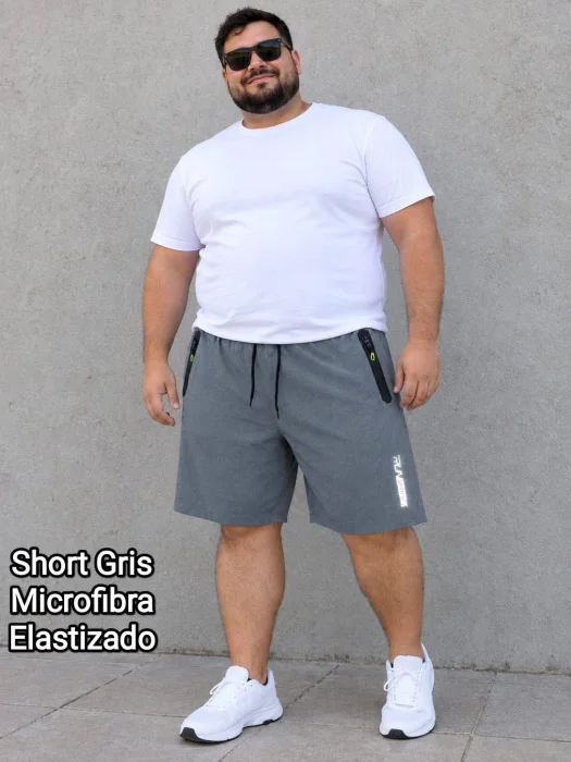 Shores de Microfibra Elastizada Talles Especiales