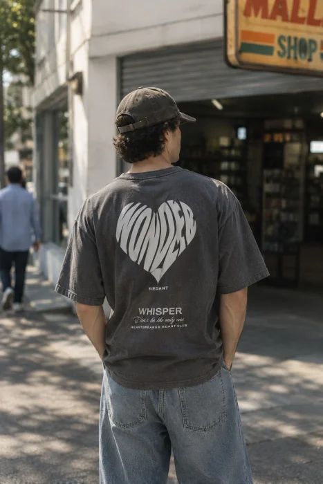 Remera Oversize Wonder Estampado