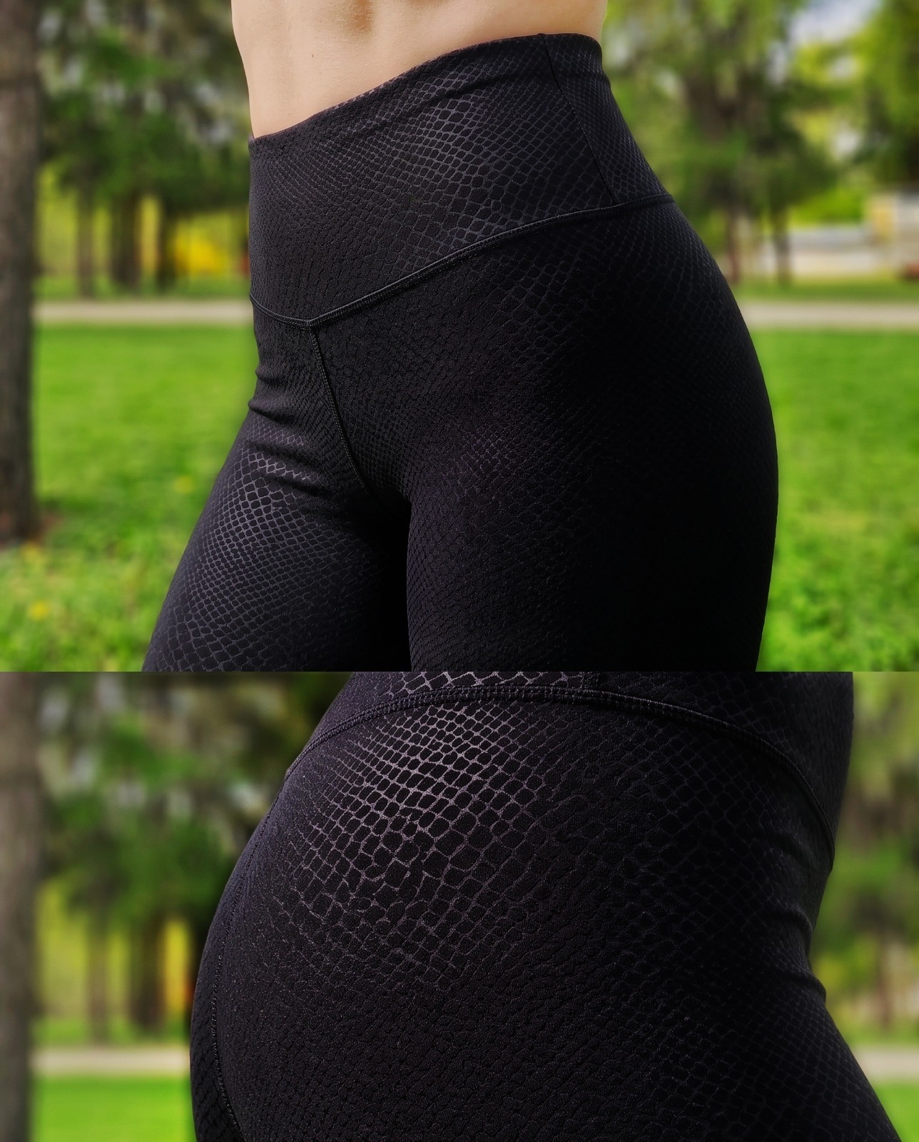 Calza  Gofrado    Serpiente   Lycra - Imagen 2