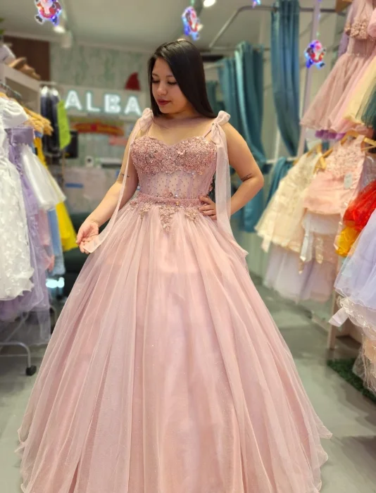 Vestido de 15 Años Importado Modelo Mariela