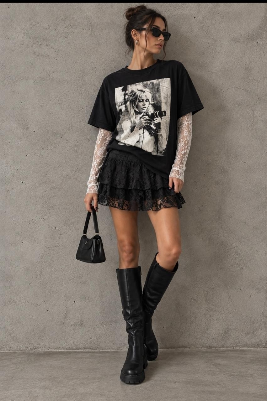 Camiseta de Encaje - Imagen 3