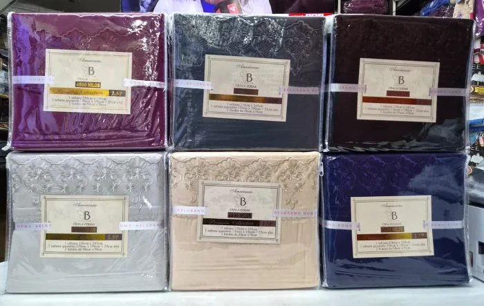 Juego de Sabanas "brodery" Importadas