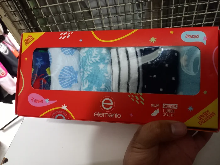 Soquete Dama Elemento Caja de 6 Unidades