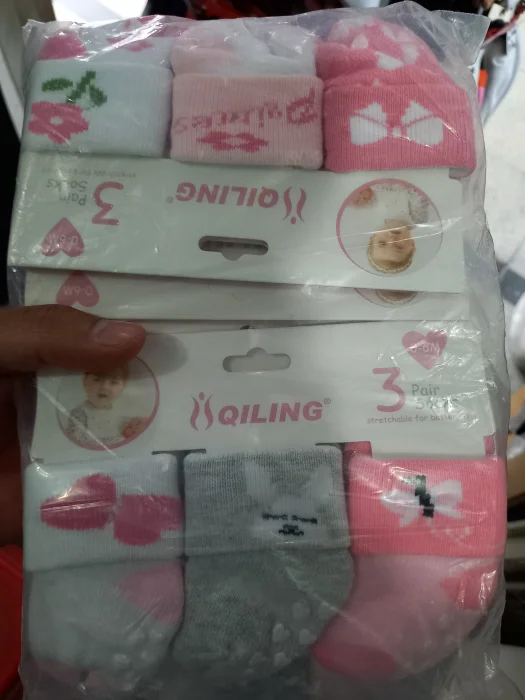 Medias Bebe Qiling Antideslizante