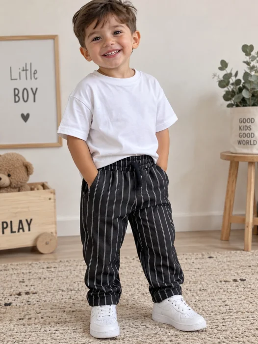 Pantalón Rayado -bebé-