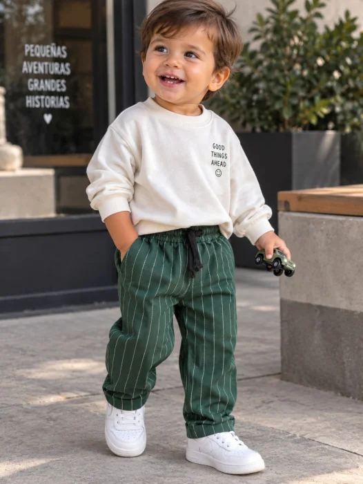 Pantalón Rayado -bebé-