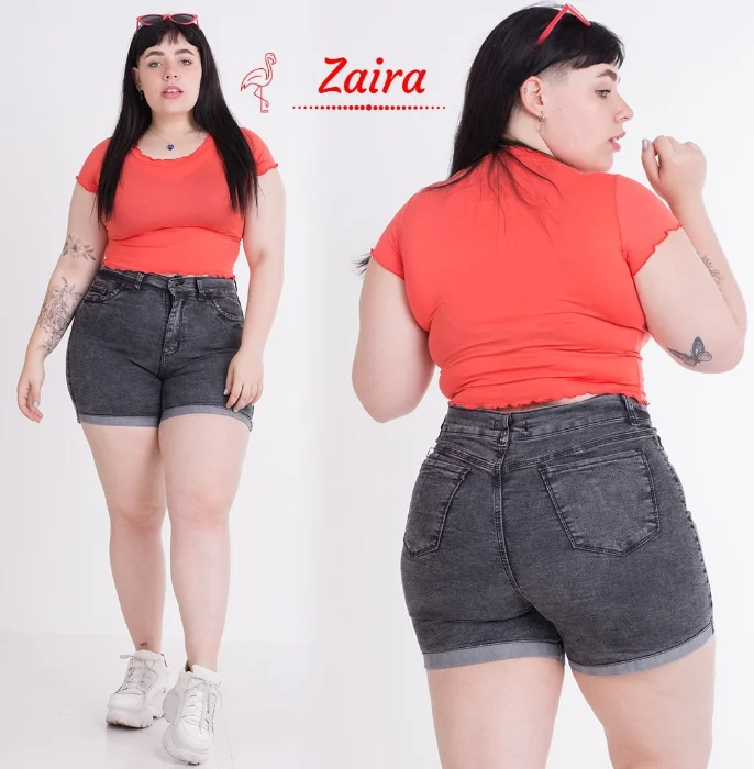 Short Gris Nevado