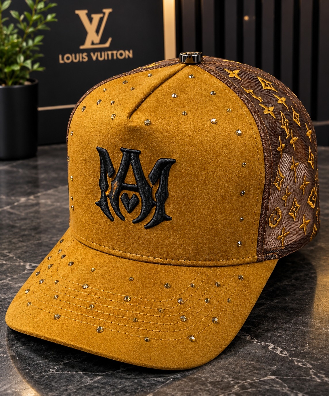 Gorra Belica Gamuzado Amiri . - Imagen 2
