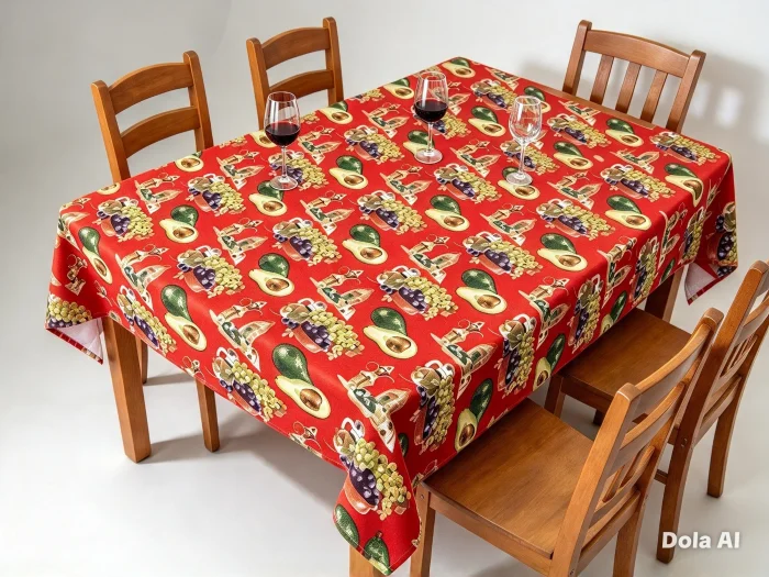 Mantel de Mesa Tropical Mecánico