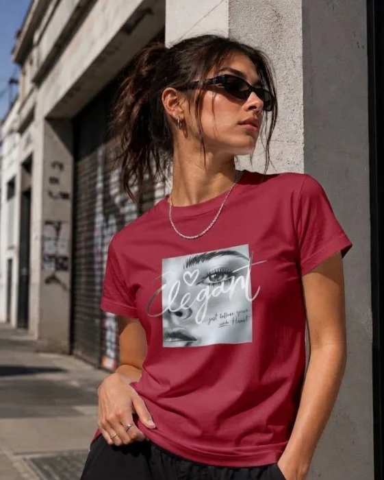 Remera Algodón Estampado