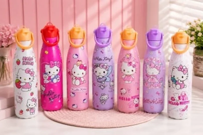 Botella  Termica Pico Kitty 500 Ml