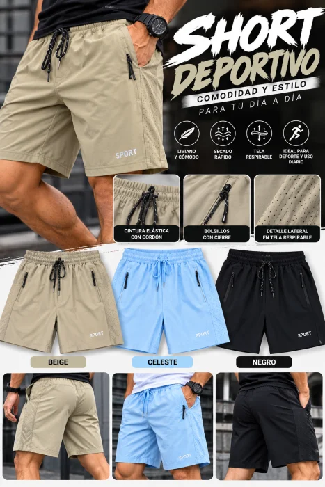 Short Deportivo "sport" Importado