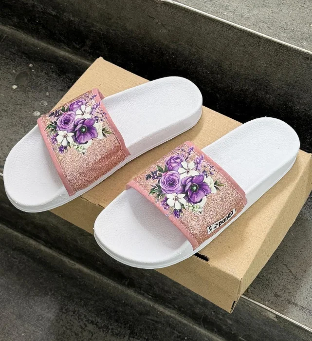 Ojotas Slim Whitepink