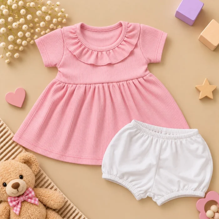 Vestido + Short para Bebé