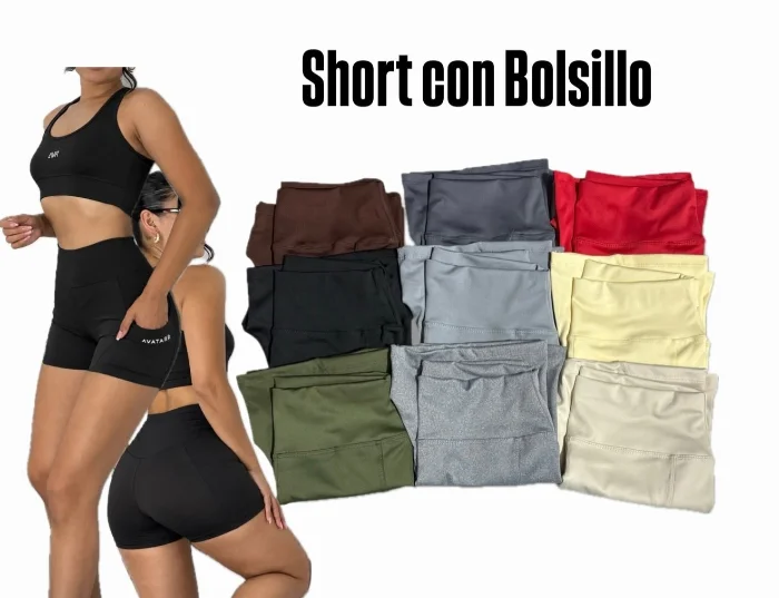 Short C/bolsillos