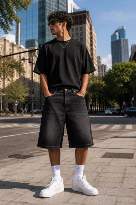 Baggy Gris Oscuro