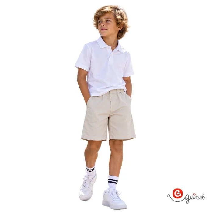 4268	bermuda Niño Gabardina Rigida con Cintura Entera Elastizada	11.000	13.000