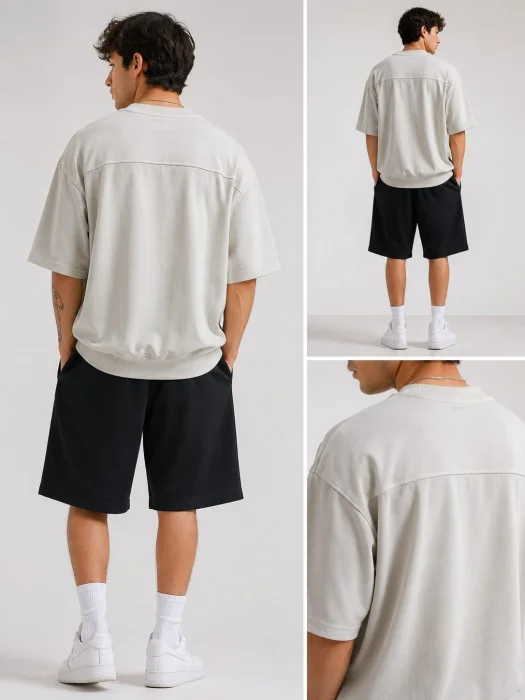 Remera  Oversize Rústica