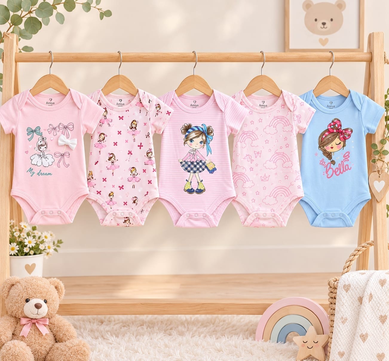 Pack de 5 Bodys - Imagen 2