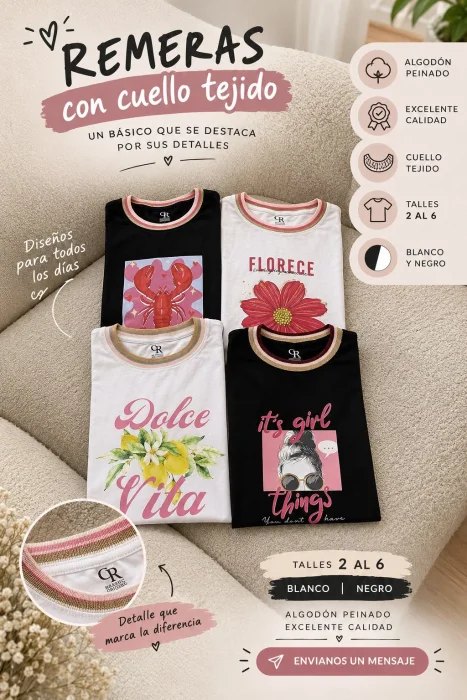 Remeras con Cuello