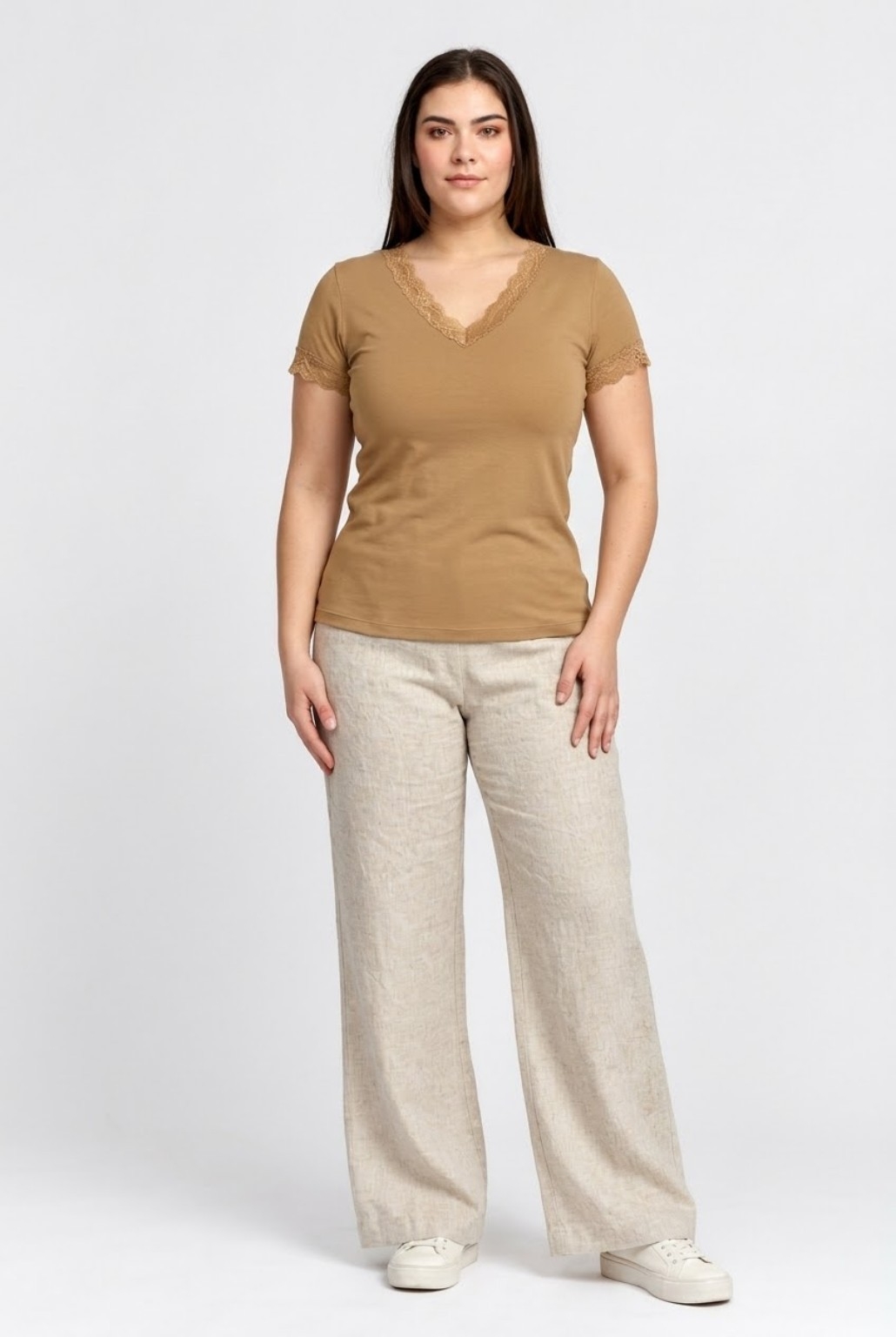 Remera Chloe (con Detalle Puntilla) - Imagen 2