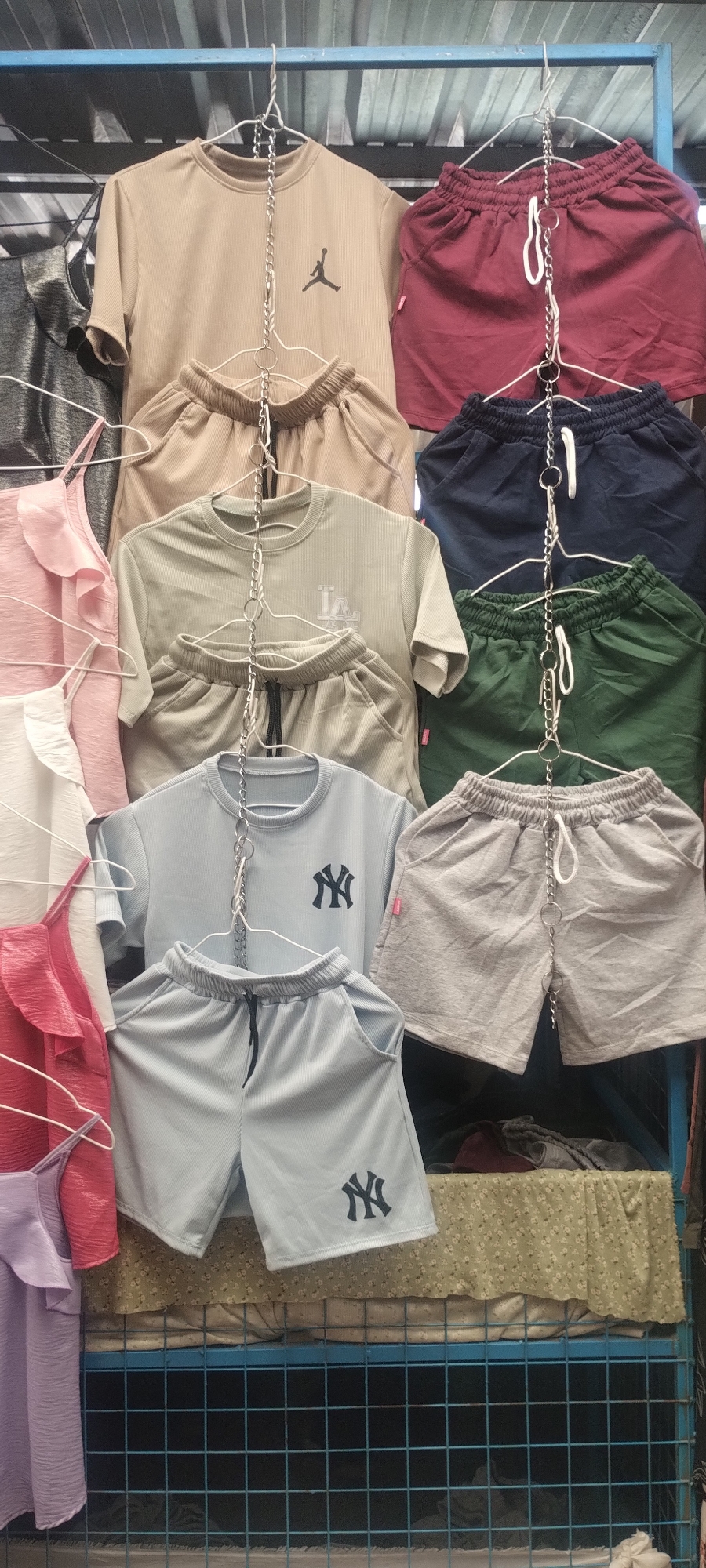 Shorts de Tela Rústico del 6 al 16 Unisex en 4 Colores - Imagen 3