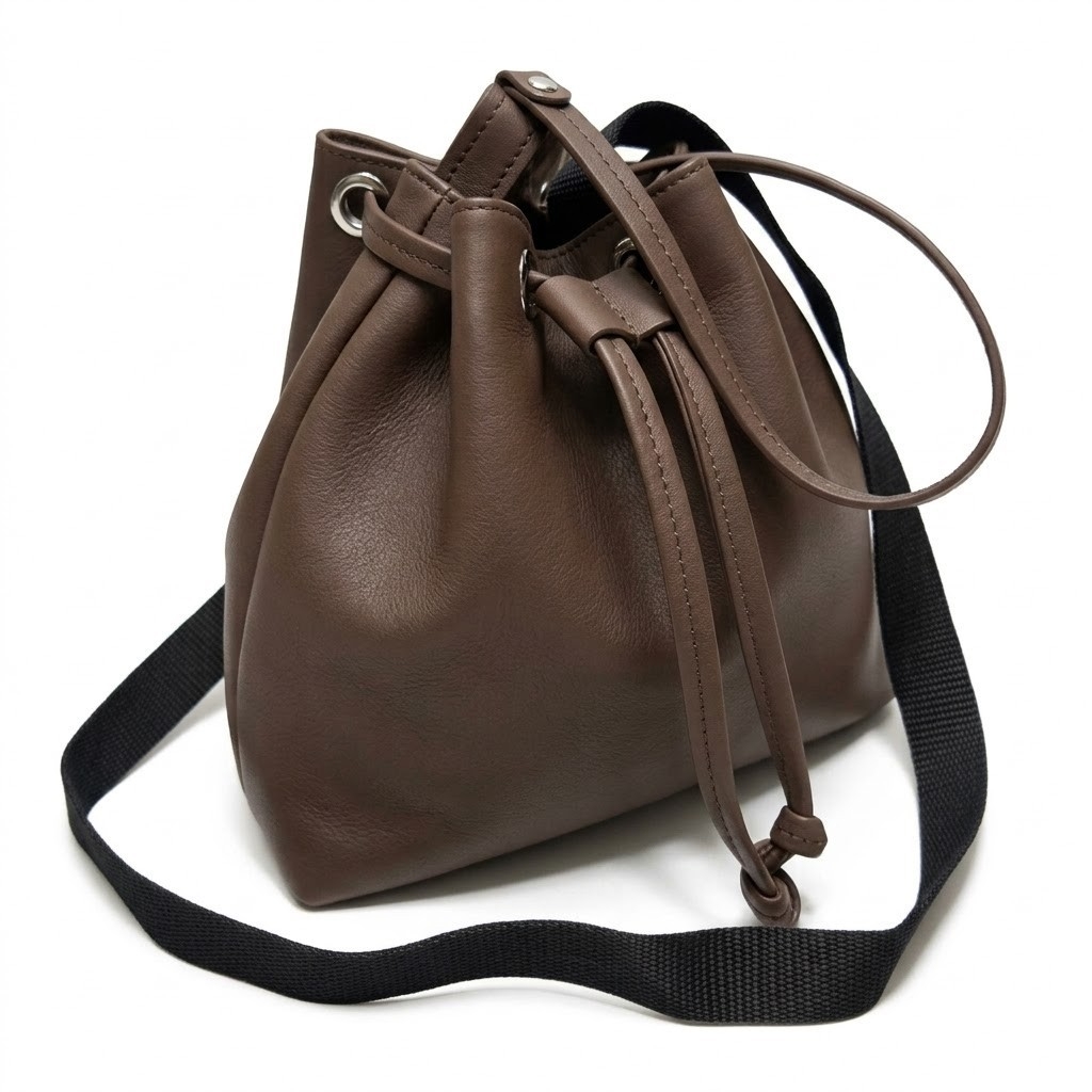 Cartera Mini Bucket Bag Marinero, Mide 20cm X 19cm X 10cm Aprox, Marroquineria - Imagen 2