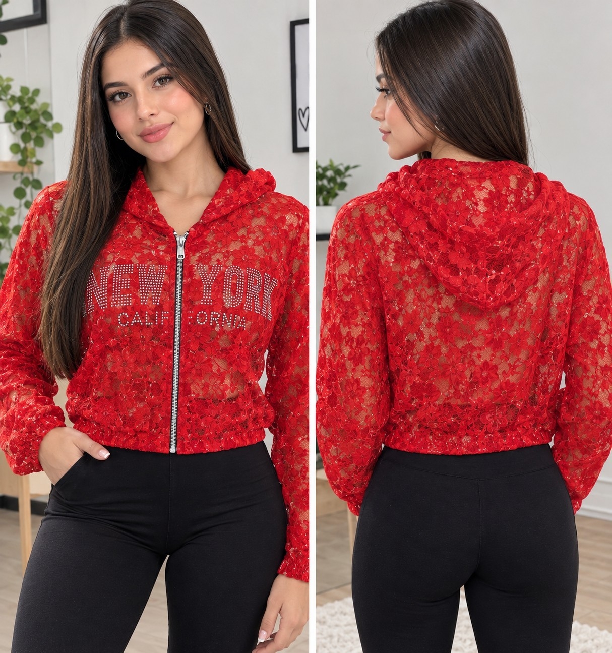 Campera Encaje - Imagen 2