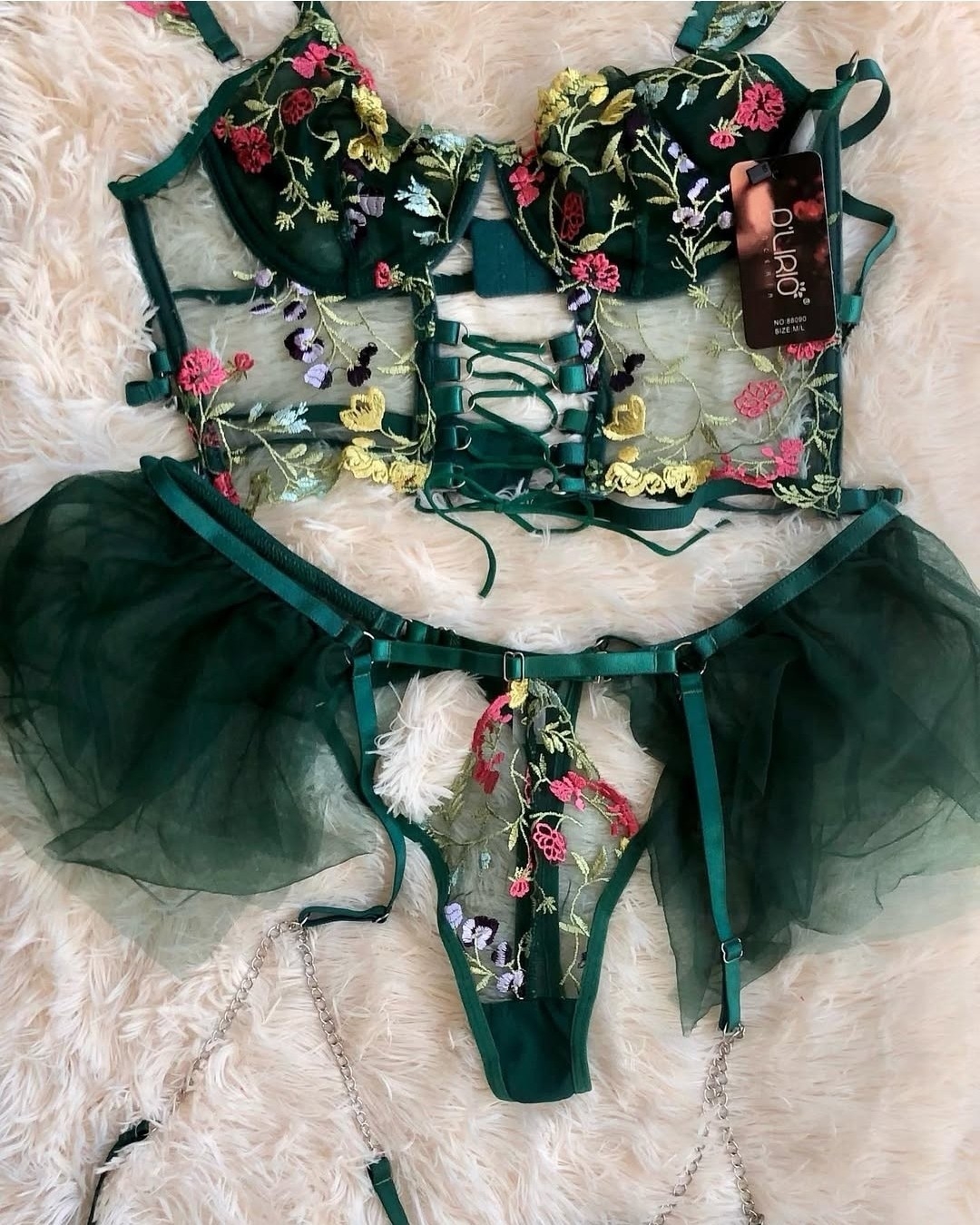 Conjunto Erotico #8090 _ Importado - Imagen 2