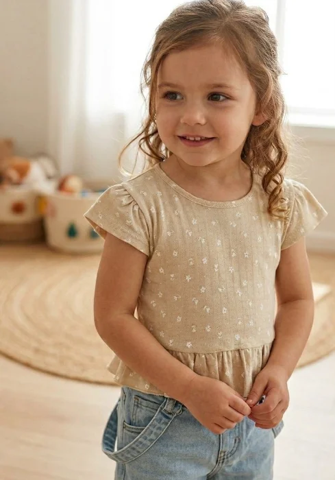 Blusa Tramado Nena 4a14 Algodón