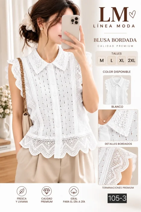 Blusa con Botones.105-3