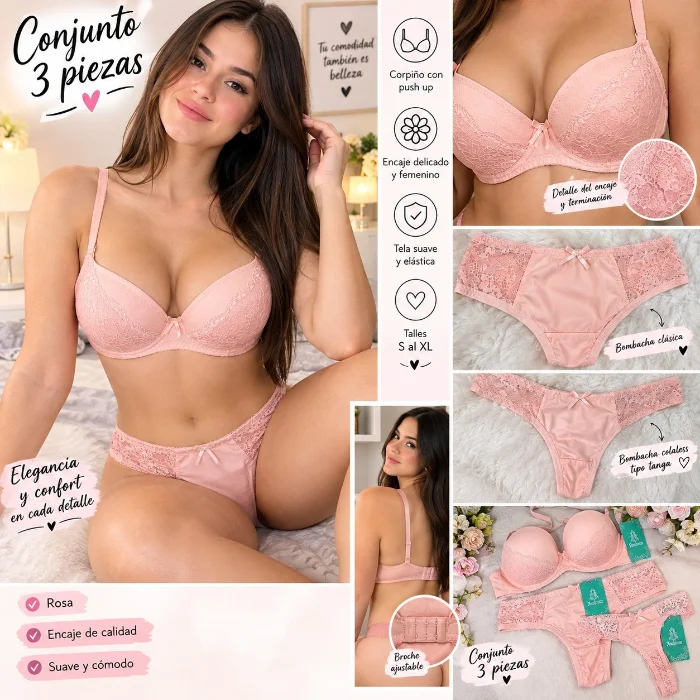 Conjunto 3 Piezas Armado