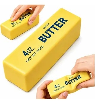 Caja X12 Squishy Butter Manteca Antiestres Viral Tiktok, Fidget Toy, Jugueteria - Imagen 4
