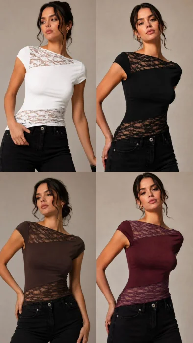 Remera Asimetrica