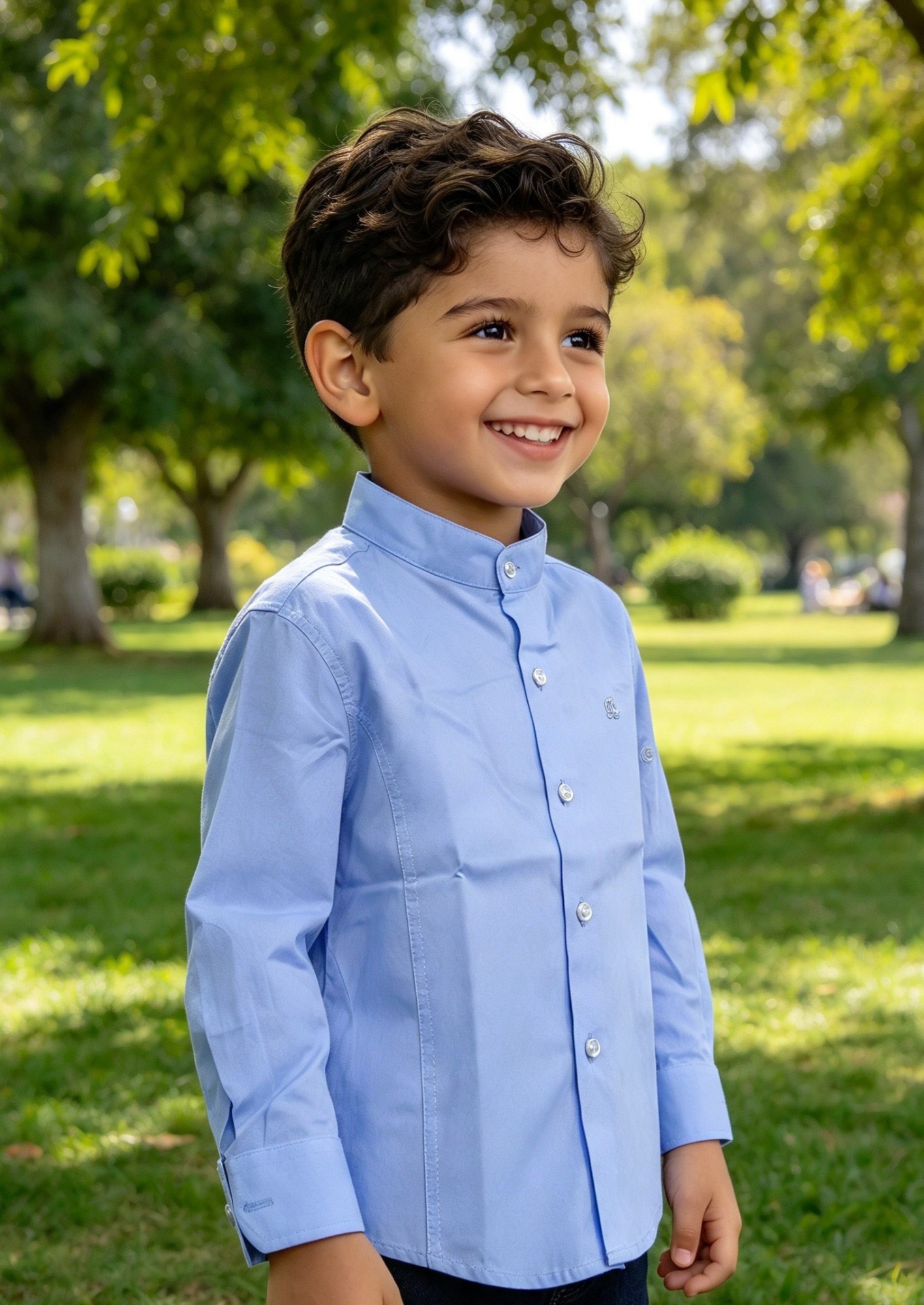 Camisa Cuello Mao Elastizado - Imagen 4