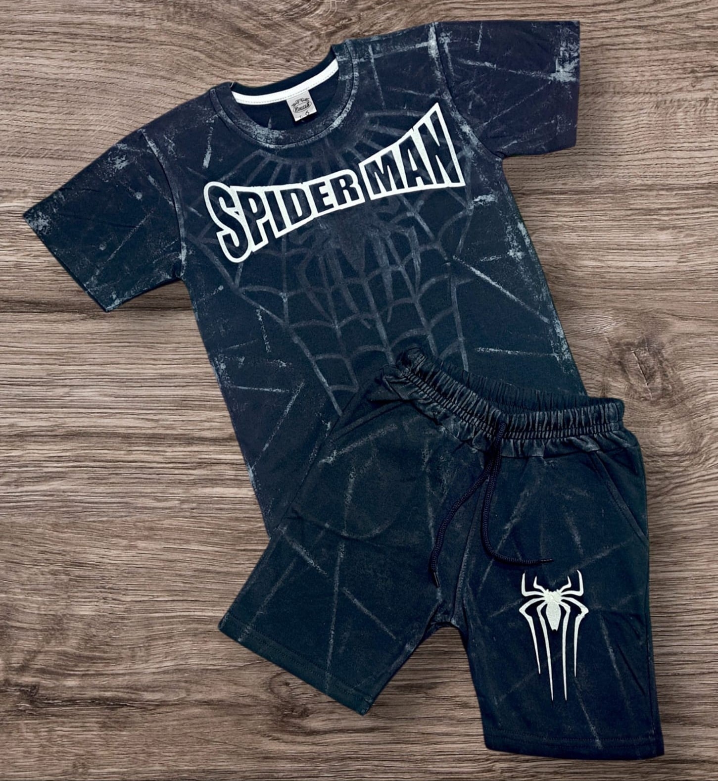 Conjunto de Algodon Hombre Araña - Imagen 3