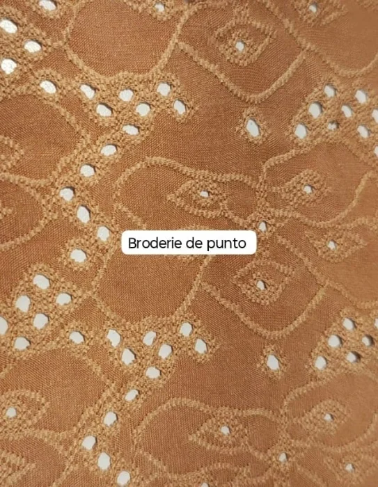 Tela Broderie de Punto