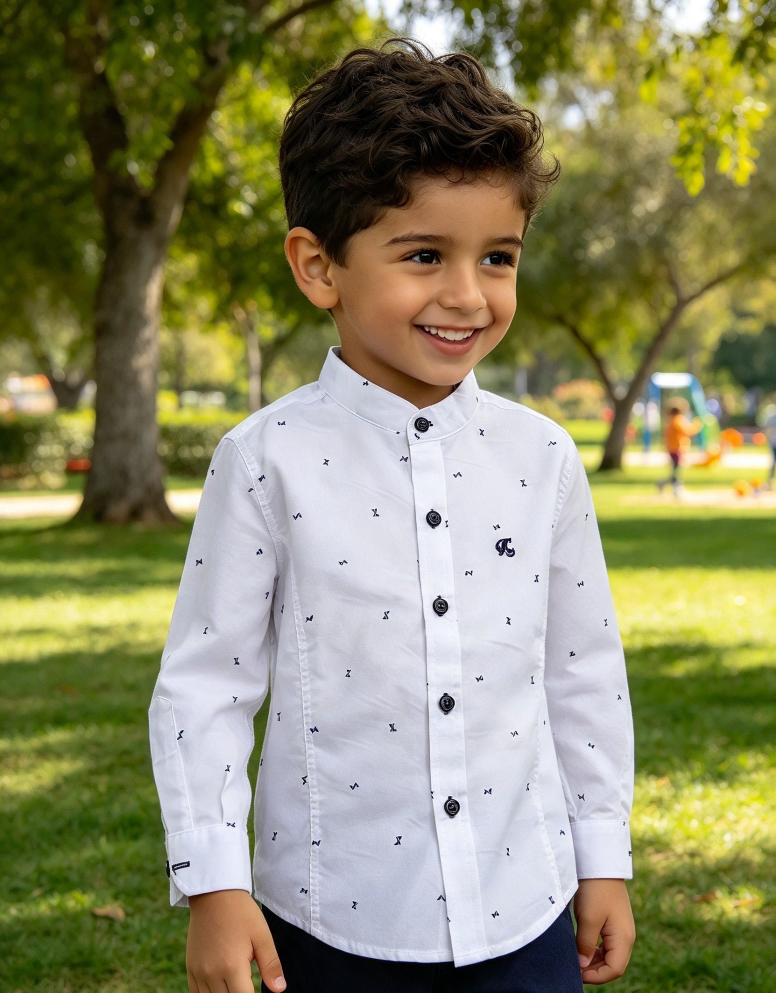 Camisa Cuello Mao Elastisada - Imagen 3