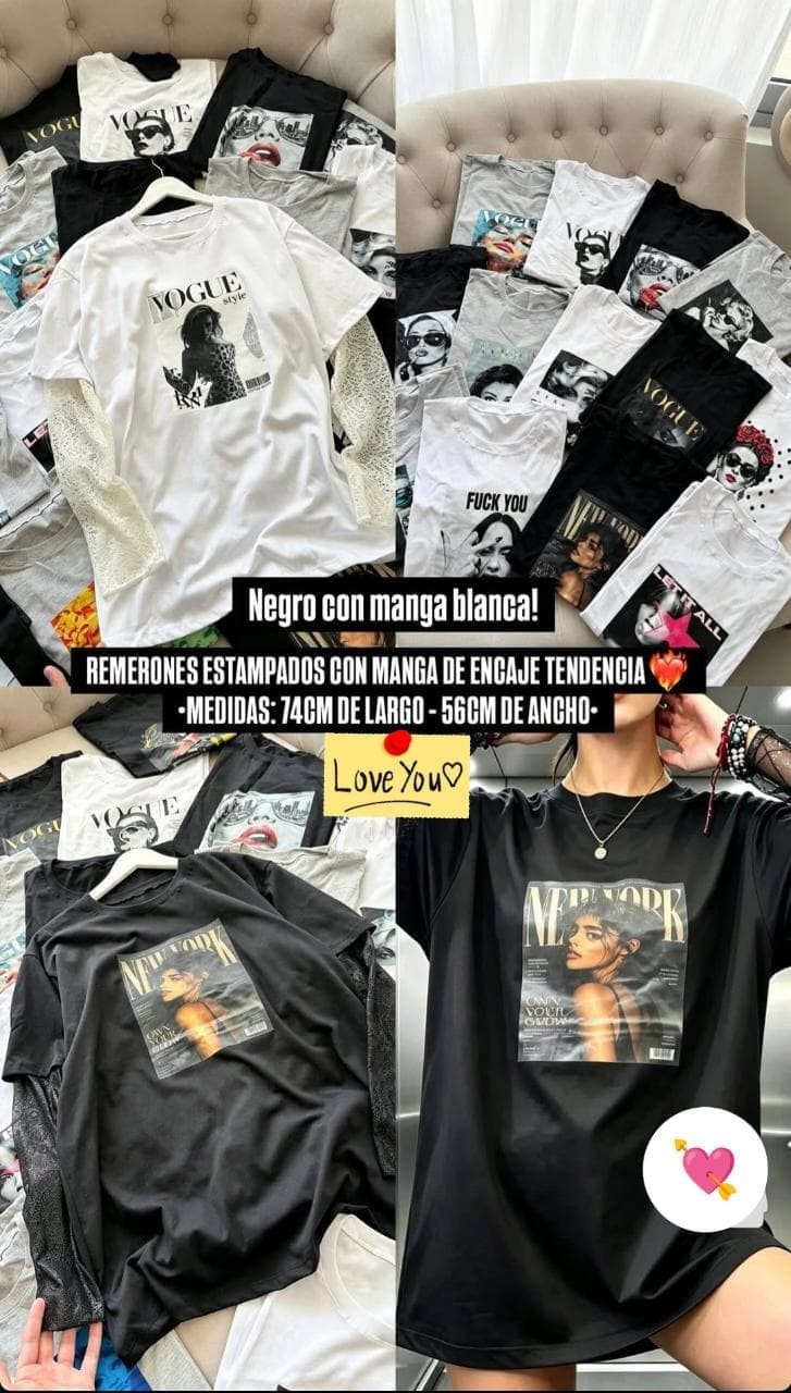 Remeron Manga Encaje - Imagen 3