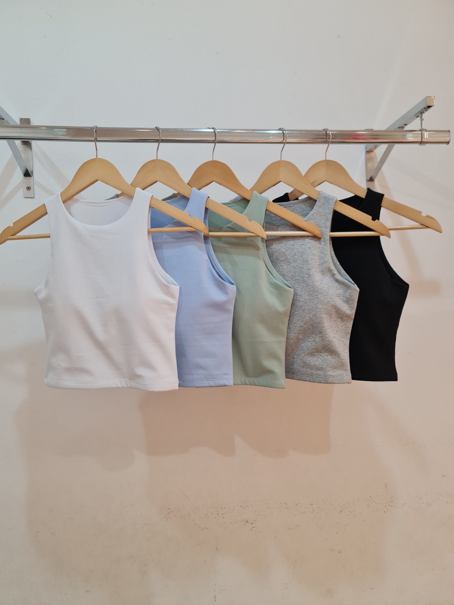 325-musculosa con Taza -algodon C/ Lycra - Imagen 2