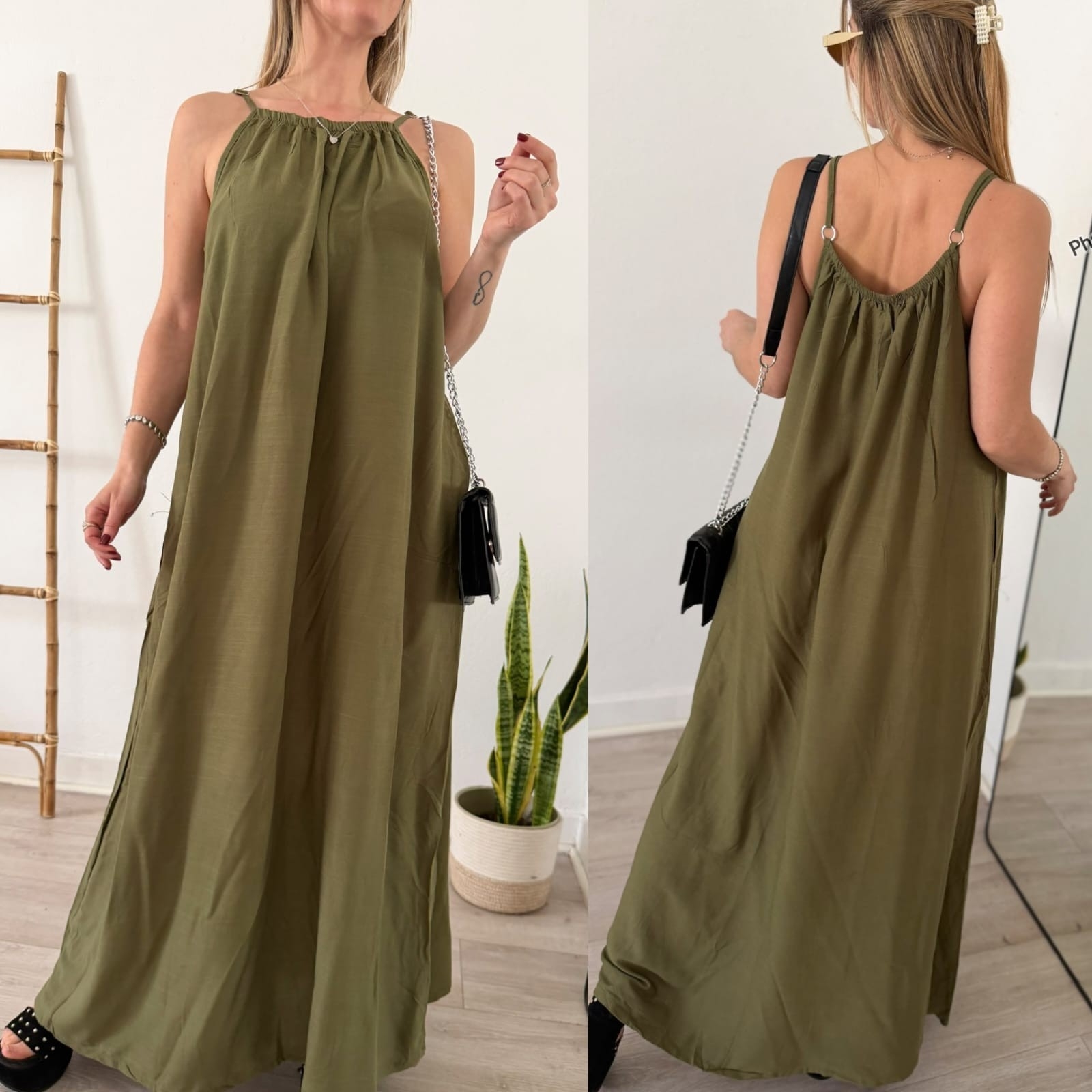 Vestido Solero Liso - Imagen 1