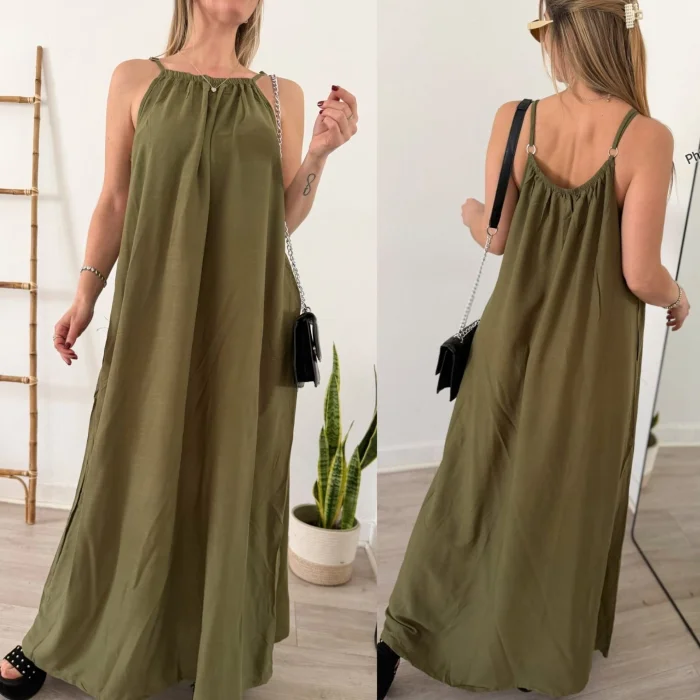 Vestido Solero Liso